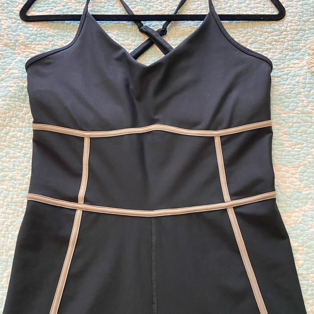 One piece workout jumpsuit